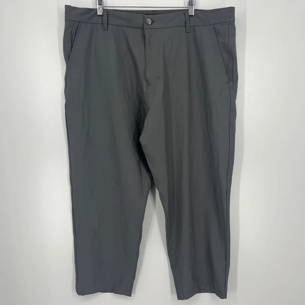 Marc New York Andrew Marc Mens Performance Stretch Pants‎ Grey 42x29 0016958